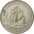 Monnaie, Etats des caraibes orientales, Elizabeth II, 25 Cents, 1994, TTB