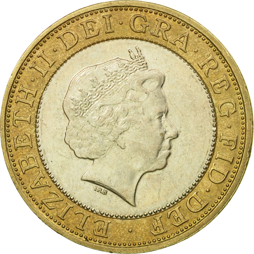 Coin, Great Britain, Elizabeth II, 2 Pounds, 1998, AU(50-53), Bi-Metallic