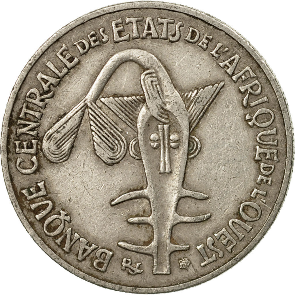 Coin, West African States, 50 Francs, 1999, Paris, EF(40-45), Copper-nickel