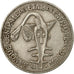 Coin, West African States, 50 Francs, 1999, Paris, EF(40-45), Copper-nickel