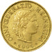 Coin, Switzerland, 5 Rappen, 1994, Bern, EF(40-45), Aluminum-Bronze, KM:26c