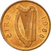 Coin, IRELAND REPUBLIC, Penny, 1988, EF(40-45), Copper Plated Steel, KM:20a