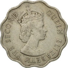 Monnaie, Mauritius, Elizabeth II, 10 Cents, 1960, TTB, Copper-nickel, KM:33