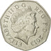Coin, Great Britain, Elizabeth II, 50 Pence, 2013, EF(40-45), Copper-nickel