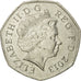 Monnaie, Grande-Bretagne, Elizabeth II, 50 Pence, 2013, TTB, Copper-nickel