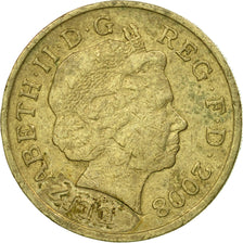 Coin, Great Britain, Elizabeth II, Pound, 2008, British Royal Mint, EF(40-45)
