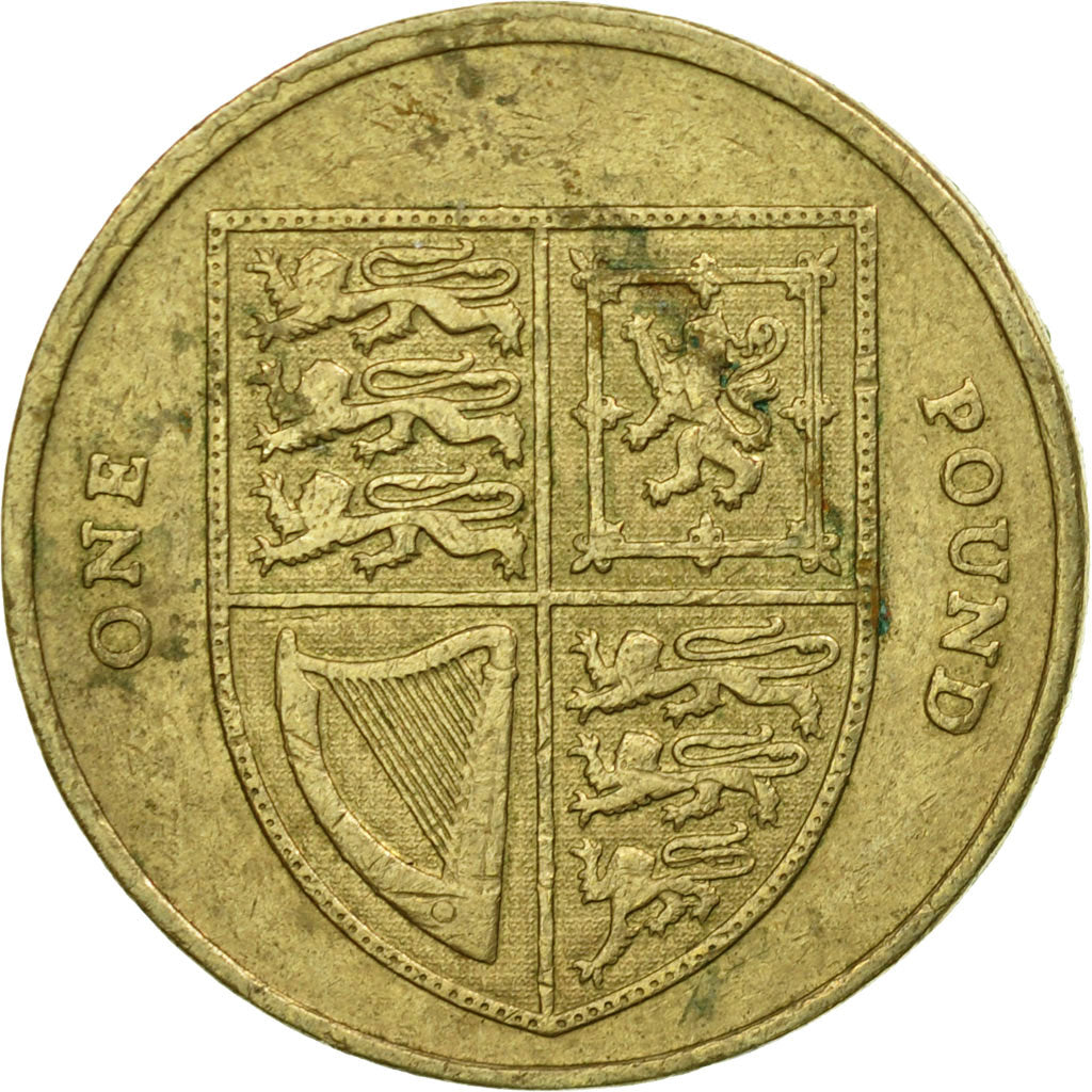 Coin, Great Britain, Elizabeth II, Pound, 2008, British Royal Mint, EF(40-45)