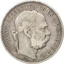Coin, Austria, Franz Joseph I, Corona, 1894, EF(40-45), Silver, KM:2804