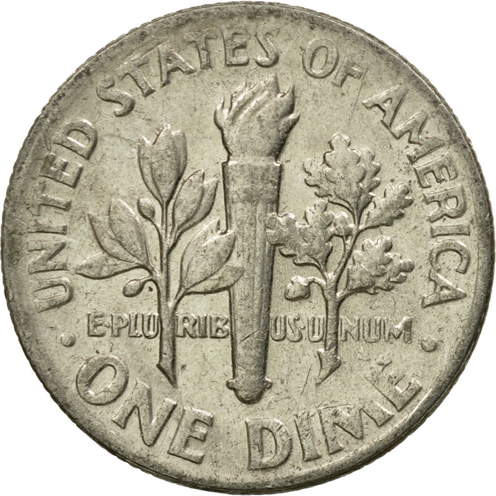 Munten, Verenigde Staten, Roosevelt Dime, Dime, 1972, U.S. Mint, Denver, ZF