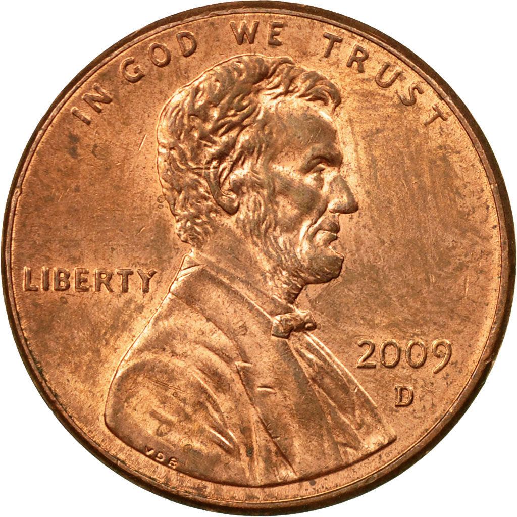 Coin, United States, Lincoln Bicentennial, Cent, 2009, U.S. Mint, Dahlonega