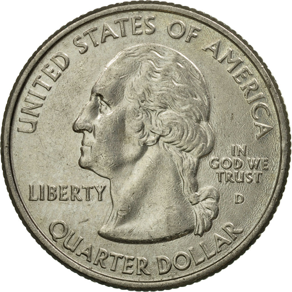 Monnaie, États-Unis, Quarter, 2007, U.S. Mint, Denver, TTB, Copper-Nickel Clad