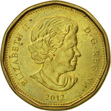 Coin, Canada, Elizabeth II, Dollar, 2012, Royal Canadian Mint, Winnipeg