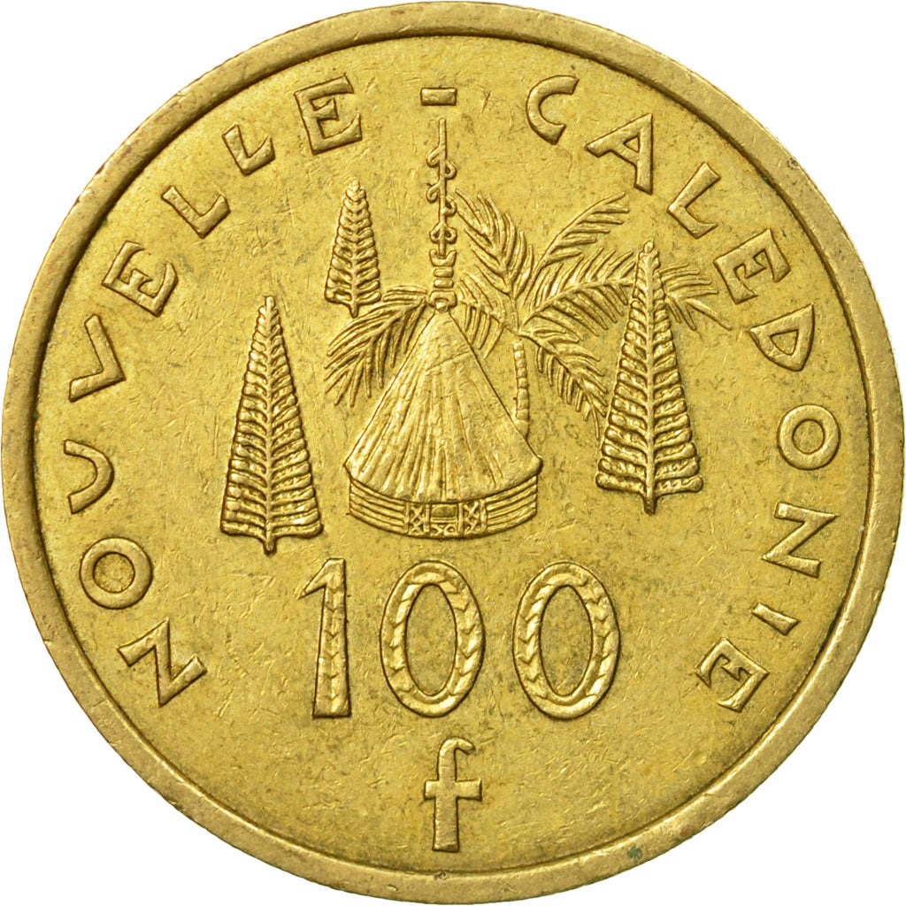 Münze, Neukaledonien, 100 Francs, 2007, Paris, SS, Aluminum-Bronze, KM:15a