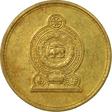 Coin, Sri Lanka, Rupee, 2011, EF(40-45), Brass plated steel, KM:136.3