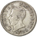 HAITI, 25 Centimes, 1828, KM #18.1, EF(40-45), Silver, 2.83