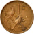 Moneda, Sudáfrica, Cent, 1966, MBC, Bronce, KM:65.2