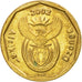 Moneta, Południowa Afryka, 10 Cents, 2002, Pretoria, EF(40-45), Brąz