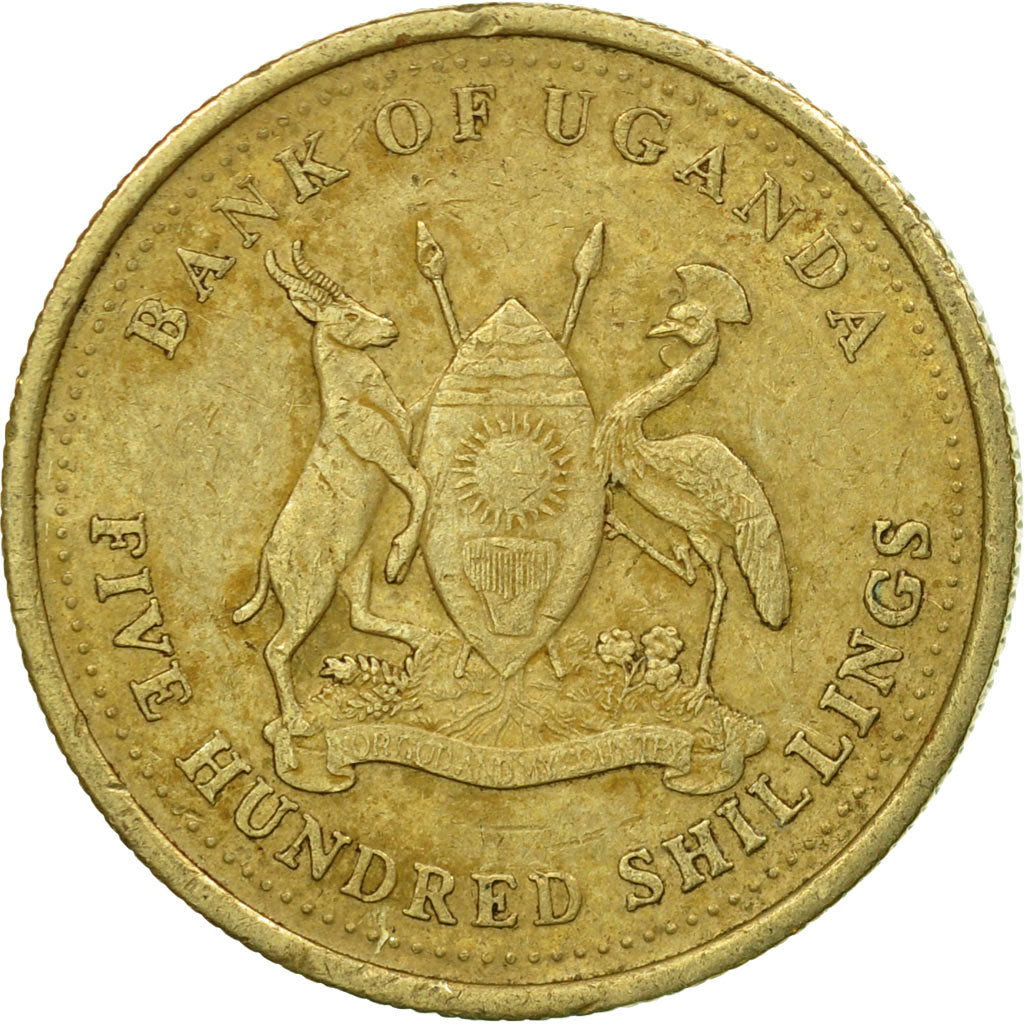 Münze, Uganda, 500 Shillings, 2003, Royal Canadian Mint, SS, Nickel-brass