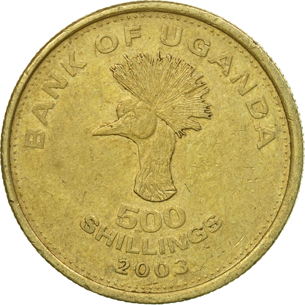 Münze, Uganda, 500 Shillings, 2003, Royal Canadian Mint, SS, Nickel-brass