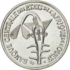 Coin, West African States, 50 Francs, 2014, Paris, AU(55-58), Copper-nickel