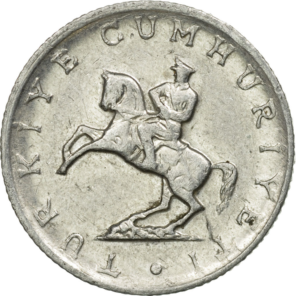 Moneta, Turcja, 5 Lira, 1981, EF(40-45), Aluminium, KM:944
