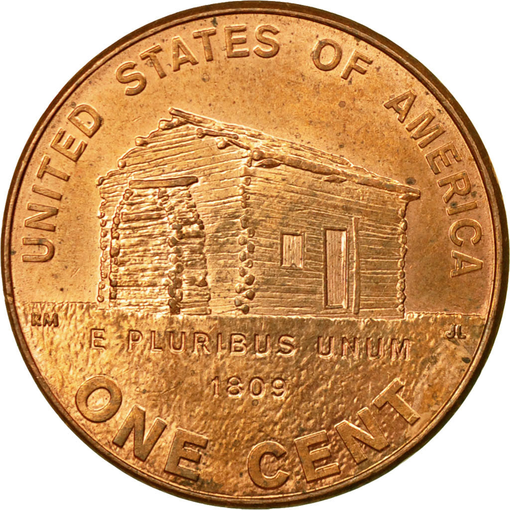 Coin, United States, Lincoln Bicentennial, Cent, 2009, U.S. Mint, Philadelphia