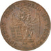ITALIAN STATES, 3 Centesimi, 1849, Venice, KM #808, MS(60-62), Copper, 22, 3.20