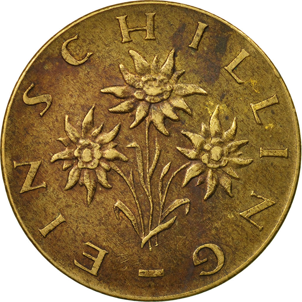 Coin, Austria, Schilling, 1961, EF(40-45), Aluminum-Bronze, KM:2886