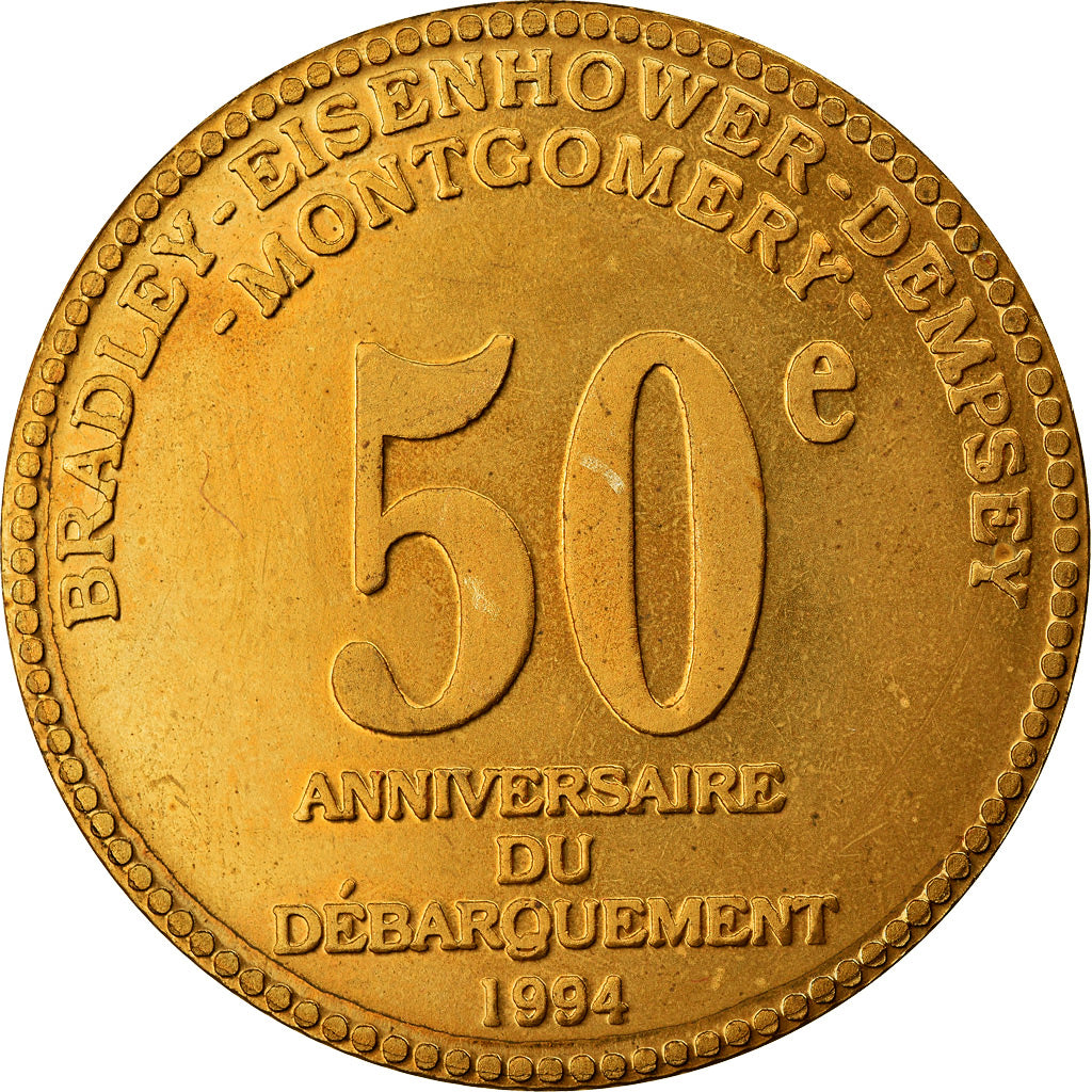 France, Medal, Opération Overlord, 50ème Anniversaire du Débarquement