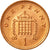 Coin, Great Britain, Elizabeth II, Penny, 2002, EF(40-45), Copper Plated Steel