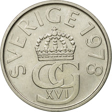 Coin, Sweden, Carl XVI Gustaf, 5 Kronor, 1978, EF(40-45), Copper-nickel, KM:853