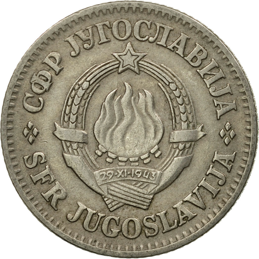 Coin, Yugoslavia, Dinar, 1968, EF(40-45), Copper-nickel, KM:48