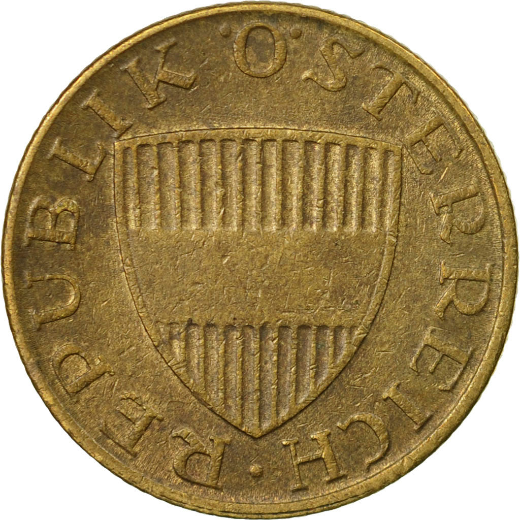 Coin, Austria, 50 Groschen, 1968, EF(40-45), Aluminum-Bronze, KM:2885