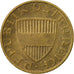 Coin, Austria, 50 Groschen, 1968, EF(40-45), Aluminum-Bronze, KM:2885
