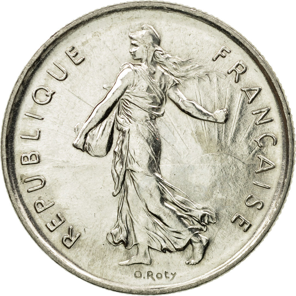 Coin, France, Semeuse, 5 Francs, 1970, Paris, AU(55-58), Nickel Clad