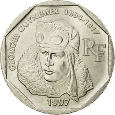 Munten, Frankrijk, Guynemer, 2 Francs, 1997, Paris, PR, Nickel, KM:1187