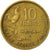 Moneta, Francja, Guiraud, 10 Francs, 1954, Beaumont - Le Roger, EF(40-45)