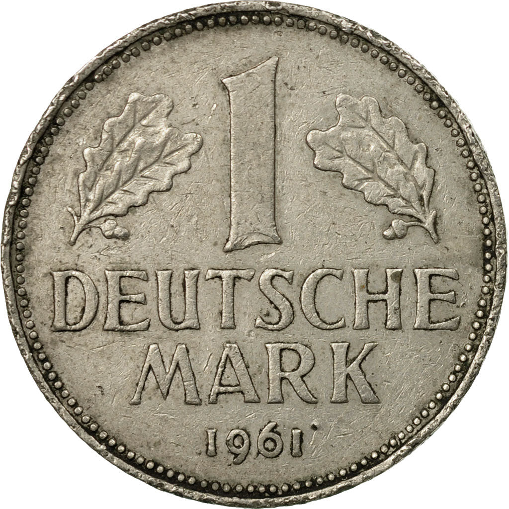 Münze, Bundesrepublik Deutschland, Mark, 1961, Hambourg, SS, Copper-nickel