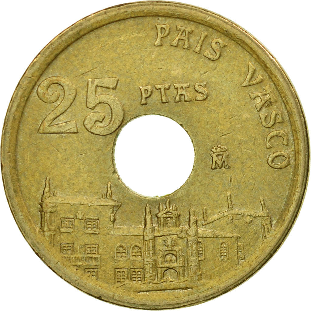 Münze, Spanien, Juan Carlos I, 25 Pesetas, 1993, Madrid, SS, Aluminum-Bronze