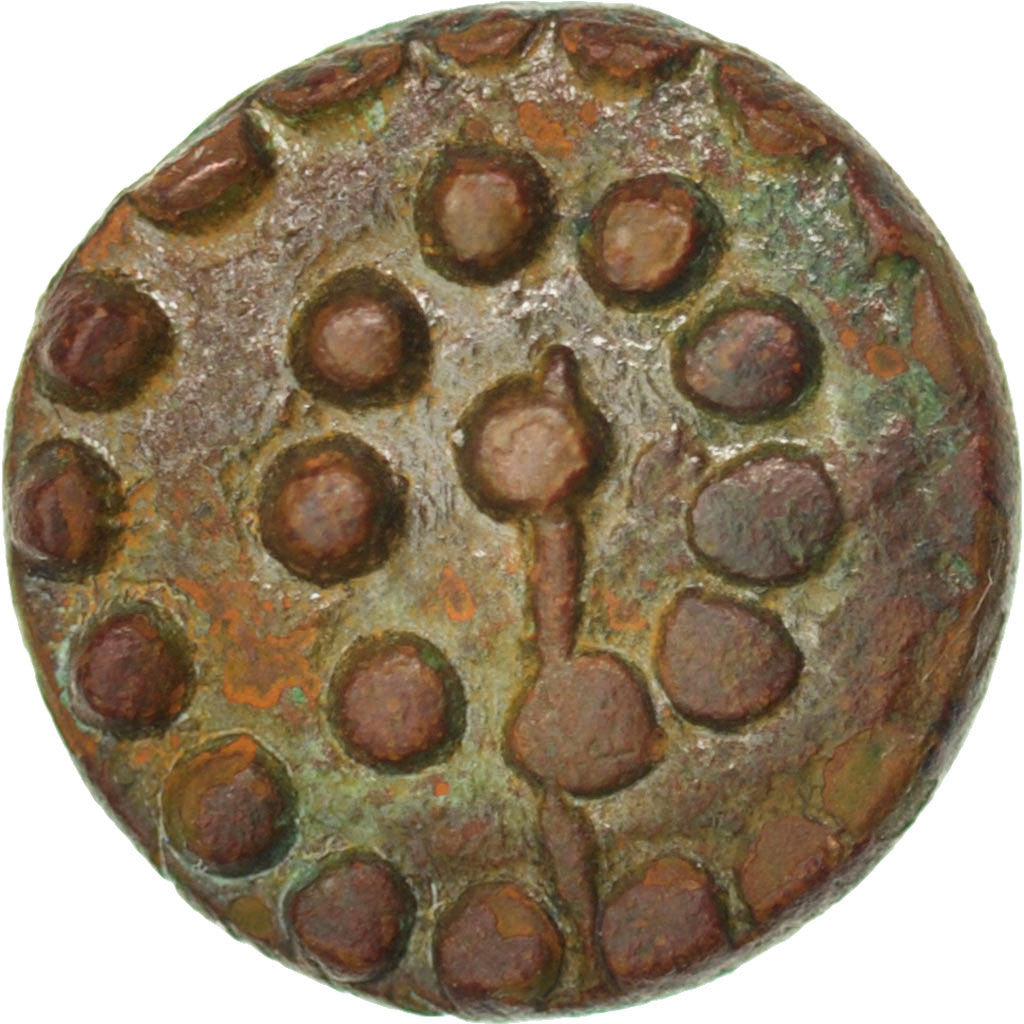 Moneda, India, 1 Kasu, MBC, Cobre