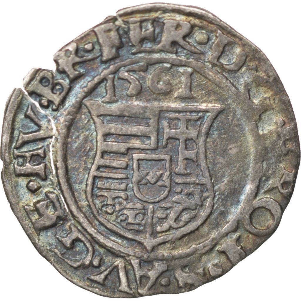 Coin, Hungary, Denarius, 1561, EF(40-45), Silver