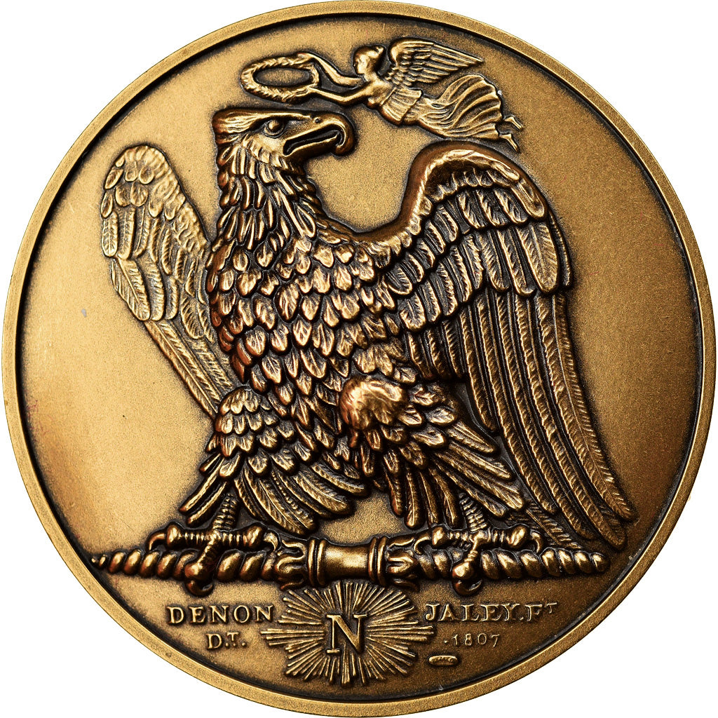 France, Medal, Napoléon Ier en Egypte, Denon, Restrike, MS(65-70), Bronze