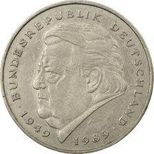 Coin, GERMANY - FEDERAL REPUBLIC, 2 Mark, 1991, Karlsruhe, EF(40-45)