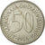 Moneta, Jugosławia, 50 Dinara, 1986, EF(40-45), Miedź-Nikiel-Cynk, KM:113