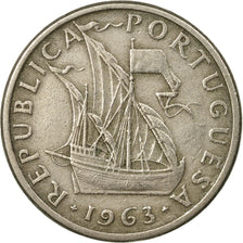 Monnaie, Portugal, 5 Escudos, 1963, TTB, Copper-nickel, KM:591