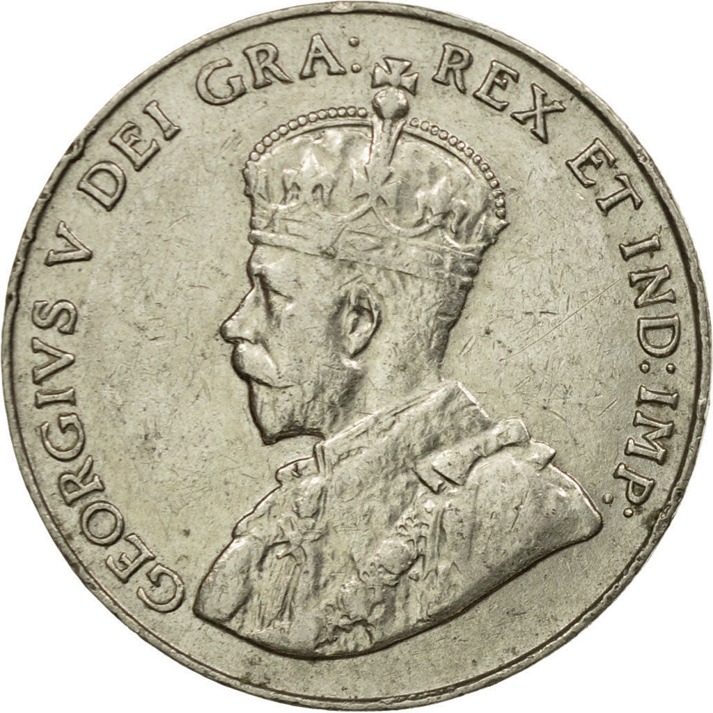 Coin, Canada, George V, 5 Cents, 1931, Royal Canadian Mint, Ottawa, EF(40-45)