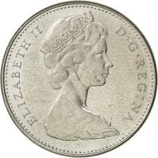Monnaie, Canada, Elizabeth II, 5 Cents, 1967, Ottawa, FDC, Nickel, KM:66