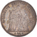 Coin, France, Hercule, 5 Francs, 1874, Bordeaux, AU(50-53), Silver, KM:820.2