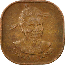 Coin, Swaziland, Sobhuza II, 2 Cents, 1979, British Royal Mint, VF(30-35)