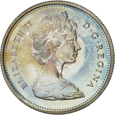 Coin, Canada, Elizabeth II, 25 Cents, 1967, Ottawa, MS(64), Silver, KM:68